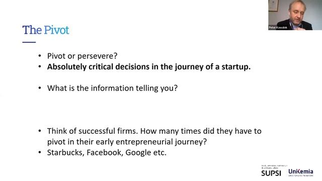Webinar: The Business Model & the Pivot смотреть онлайн