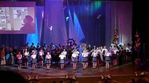 Финальная песня на юбилее 56 школы (Ижевск)