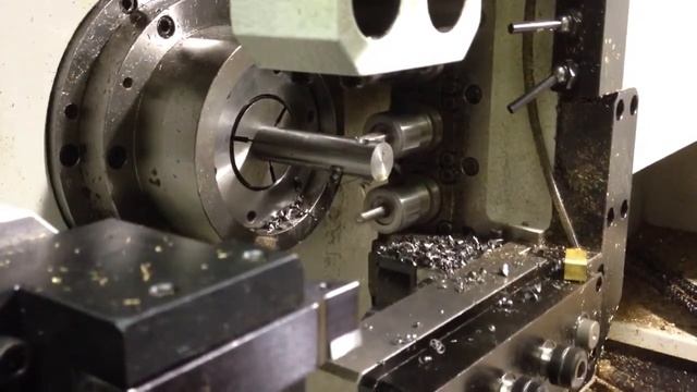 Swistek Swiss CNC HYBRID tapping 3/8-16 ion 303SS смотреть онлайн