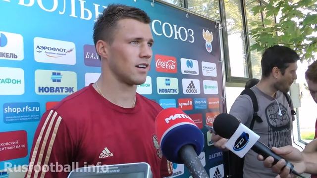 Интервью игрока сборной России Максима Каннуникова