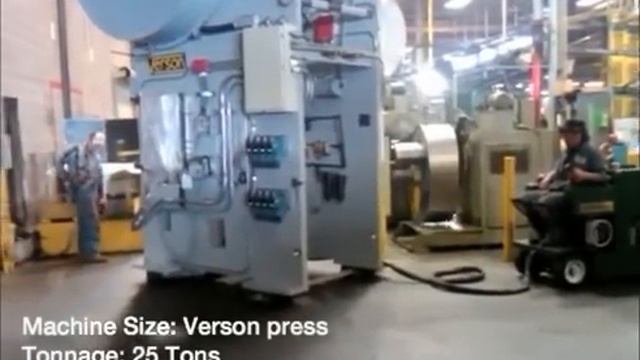 Traksporter moving 25 ton press смотреть онлайн