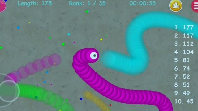 Wormate.io gameplay slither snake, most amazing top best score смотреть онлайн