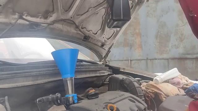 Новое моторное масло RESURS 5w30 A3B4 заливаю тестирую в Хендэ Элантра 1.6 смотреть онлайн
