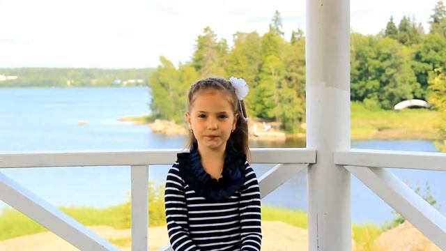Иванна Мамедова, 7 лет, живое исполнение на улице, I wanna be loved by you смотреть онлайн