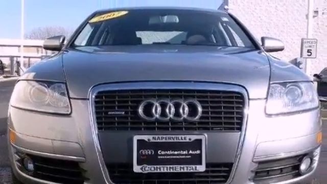 2007 Audi A6 Naperville IL 60540 смотреть онлайн