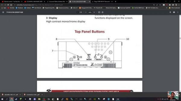 XIEGU G106-HF SDR Transceiver-Instruction Manual Link