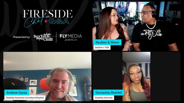 Fireside Chat: Disability Pride with Andrew Gurza and Karneshia Shantel смотреть онлайн
