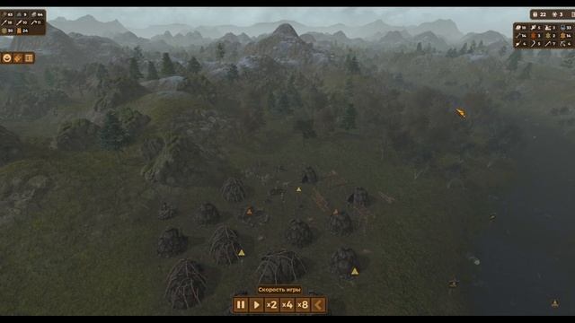 Играем в Dawn of Man. Мезолит. смотреть онлайн