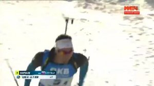 Шипулин против Фуркада финиш за золото! Россия Чемпион! Мужская эстафета 18 02 2017