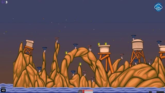 Playin' Worms Armageddon смотреть онлайн