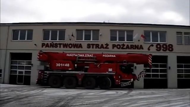 "Gdańsk112": 301[G]48 i 49: Scania SCRD i Liebherr SCDZ70 wracają do koszar! смотреть онлайн