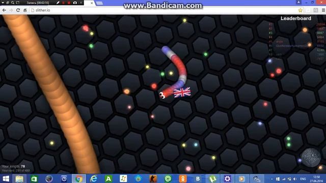 играю в Slither.io не тащу смотреть онлайн