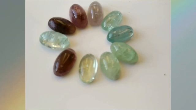 Овалы 7*12 мм аквамарина, берилла, гелиодора, турмалина смотреть онлайн