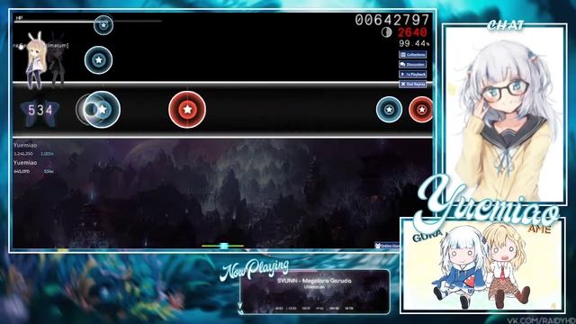 【osu! Taiko】SYUNN - Megalara Garuda [Ultimatum] (98.88%) смотреть онлайн