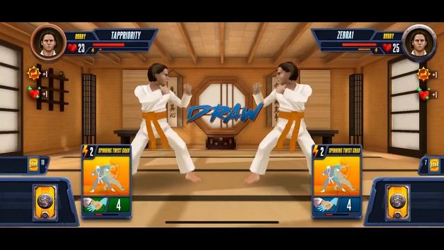 EPIC COMBO COMEBACK in COBRA KAI CARD FIGHTER iOS Android смотреть онлайн