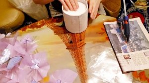 Букет из бабочек в коробке         @сделали ладно