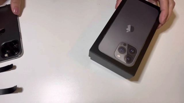 IPhone 13 Pro Graphite Unboxing