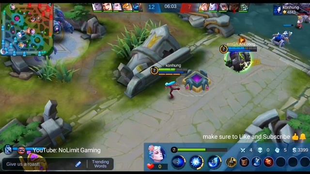 Aurora Insane One Combo One Kill!! | Top Global Aurora | Mobile Legends