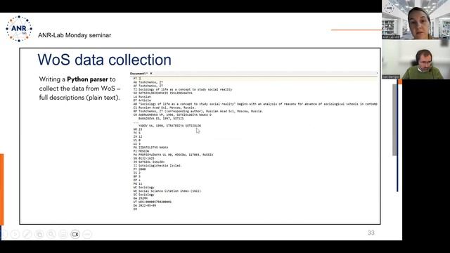 Comparative analysis of the capabilities of WOS and ELIBRARY for the bibliographic network смотреть онлайн