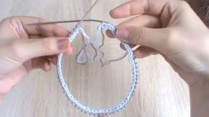 Набор петель с открытым наборным краем