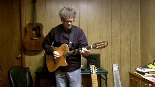 Atlanta Guitar Lessons - Steve Cunningham - Overjoyed cover - Stevie Wonder - Nylon String Acoustic смотреть онлайн
