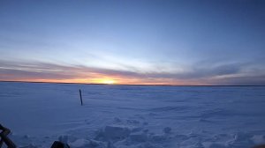 (34). Рыбалка на Севере. Перемёты на Енисее. 24.12.2021