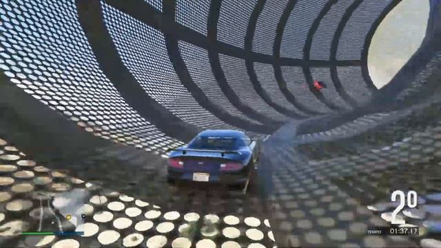 Corrida PREMIUM Zebra- $100.000! Vitória -GTA OnLine CUNNING STUNTS смотреть онлайн