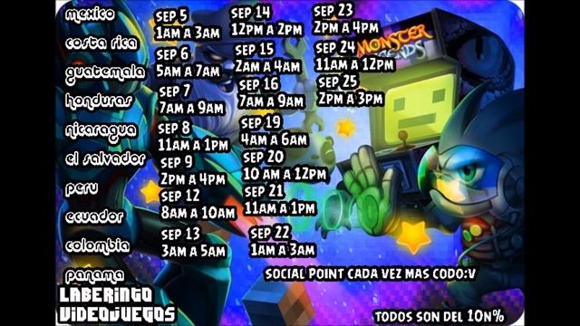 Monster legends Happy hours (horarios de descuento) Isla laberinto videojuegos смотреть онлайн
