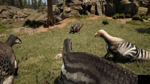 Path Of Titans || Iguanodon Bullfighting - WWD Realism