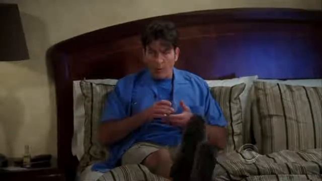 Two and a Half Men Season 7, Episode 2 Melissa and Chelsea Take Control Over Charlie's House wme смотреть онлайн