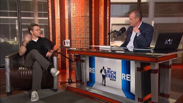 Actor Matt Damon of New Film "Jason Bourne” Joins The RE Show in Studio - 7/26/16 смотреть онлайн