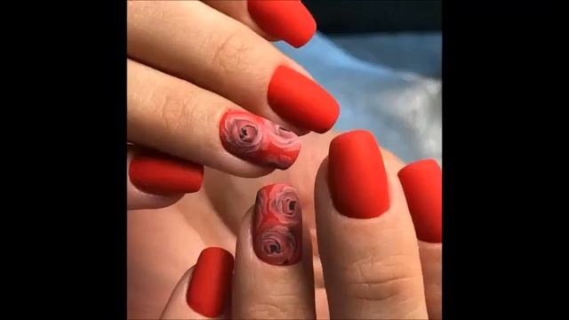 Красный цвет с красивым дизайном смотреть онлайн