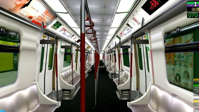 OpenBVE ►MTR K-Train URL EMU | Tseung Kwan O Line | North Point to Po Lam!◀ смотреть онлайн