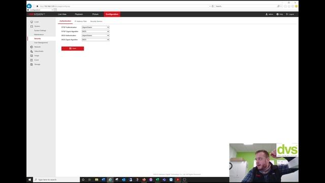 HIKVISION RTMP YOUTUBE STREAMING