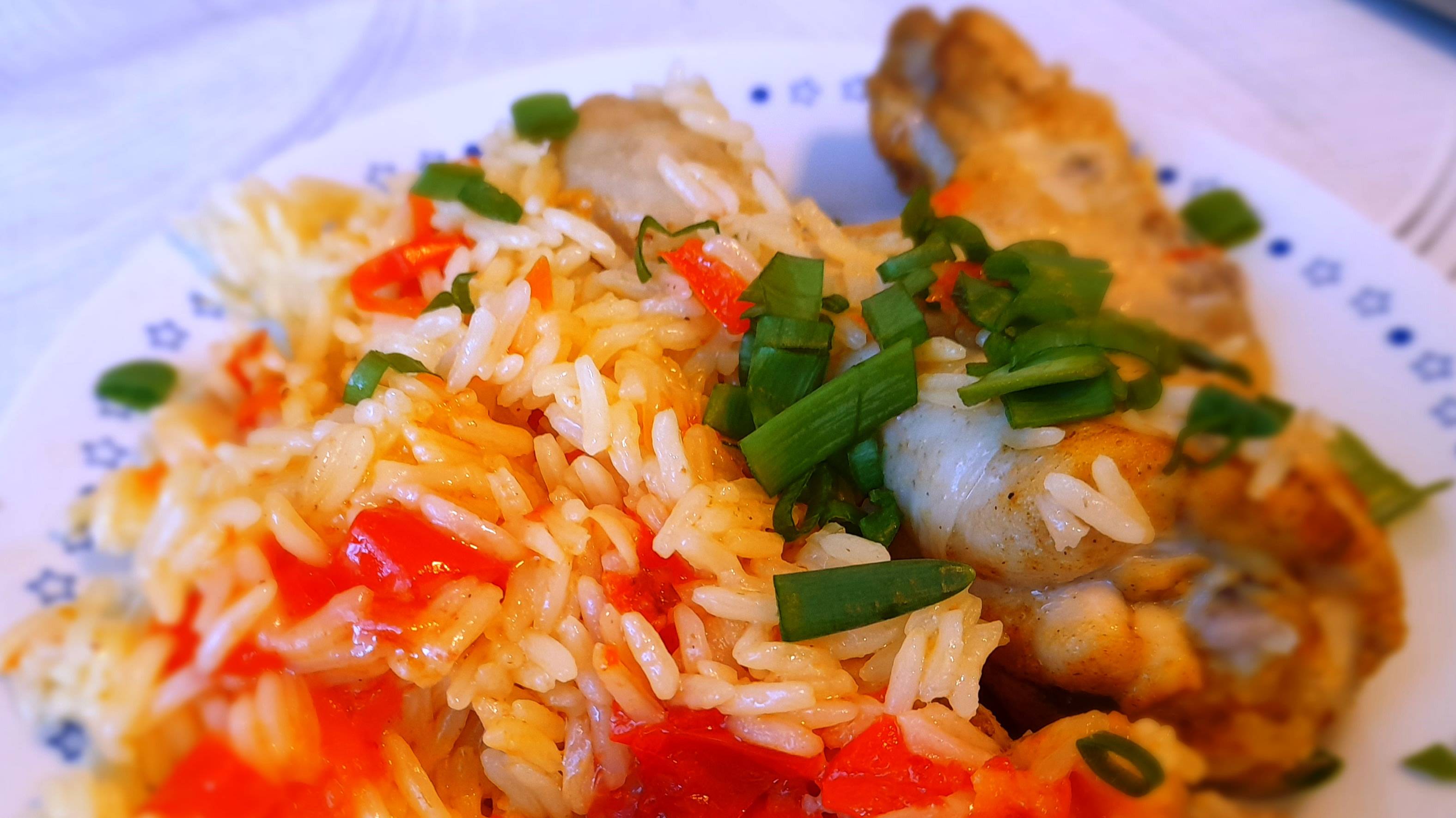 Рис с курицей и овощами смотреть онлайн