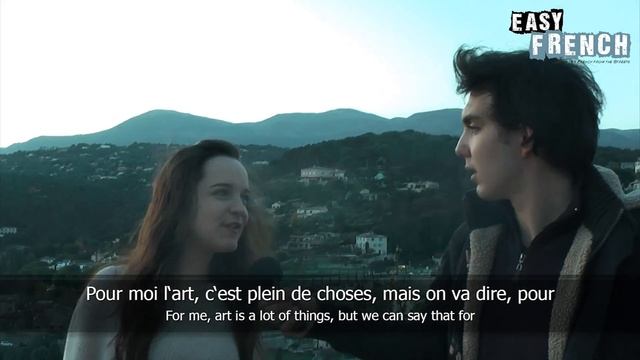 L'art à Saint Paul de Vence | Easy French 23 смотреть онлайн