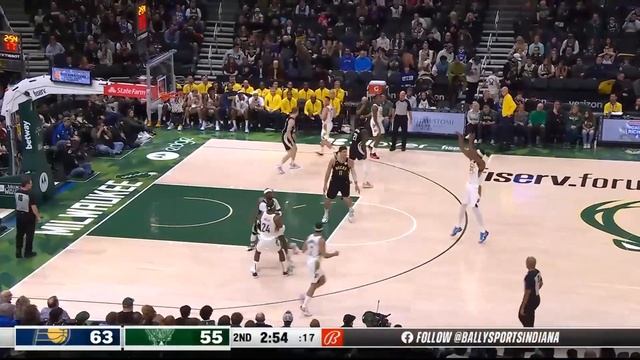 Myles Turner 30 Points, 8 Rebounds & 4 Blocks | Indiana Pacers at Milwaukee Bucks смотреть онлайн