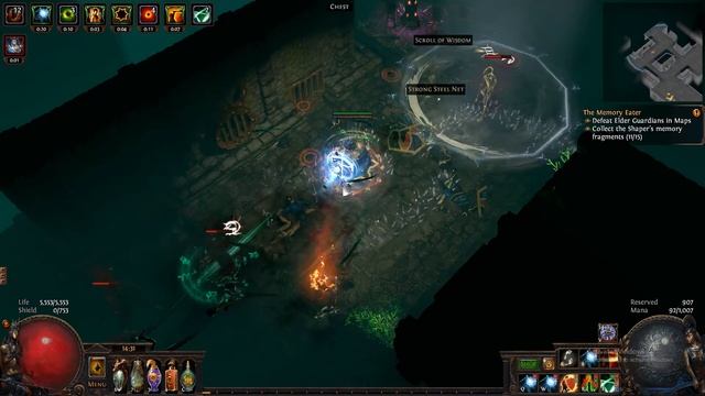 Gladiator blade fury easy Hydra T16 Maxblock and spell block max reduction #poe смотреть онлайн