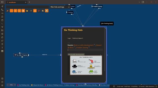A dynamic mind-mapping experience with Obsidian with ExcaliBrain смотреть онлайн
