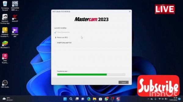 How To Download and Install MasterCam 2023 Full Activation Full 100% Work #fullcrack #mastercam
