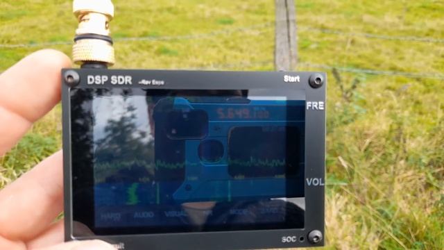 malachite sdr on hf airband on wire antenna out walking смотреть онлайн