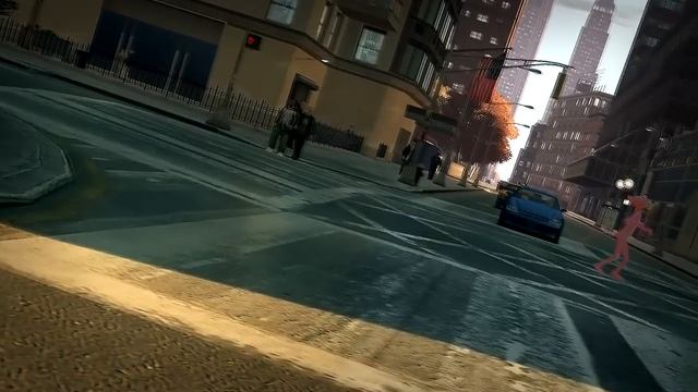 GTA IV Pink Panther Mod смотреть онлайн