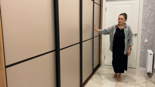 Шкаф купе по индивидуальным размерам Уфа. Отзыв о прихожей, встройка, удобная система хранения