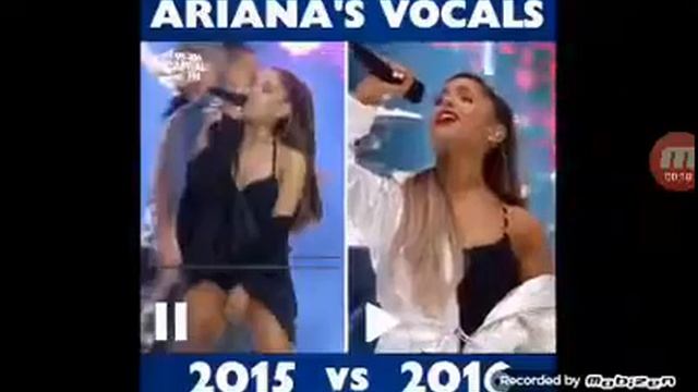 Ariana grande 2015 vs 2016 смотреть онлайн