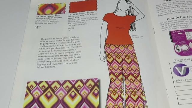 FABRIC SWATCH CLUB REVIEW | Vogue Fabrics Catalog - Spring 2019 смотреть онлайн