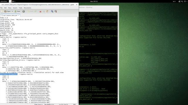 OpenCV - OpenGL - Camera Calibration - ChessBoard смотреть онлайн