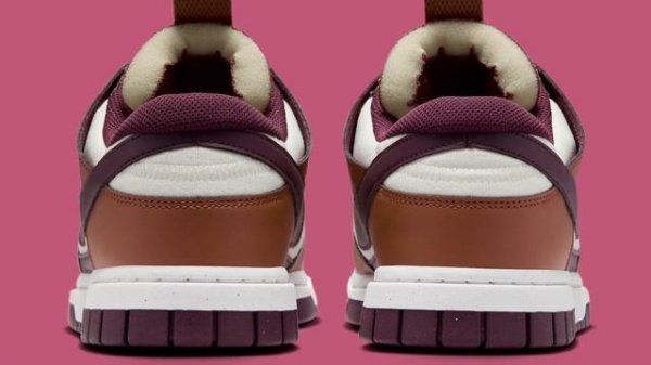 Nike Dunk Low Jumbo Burgundy Swoosh