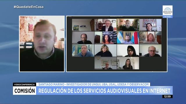 SANTIAGO MARINO - COMISIÓN DE SISTEMAS Y MEDIOS 07-08-20 смотреть онлайн
