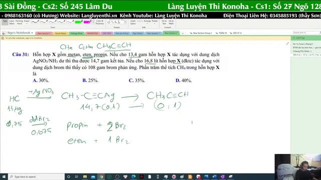 [HÓA HỌC 12]: CHỮA ĐỀ SỐ 2-TUẦN 2-T6