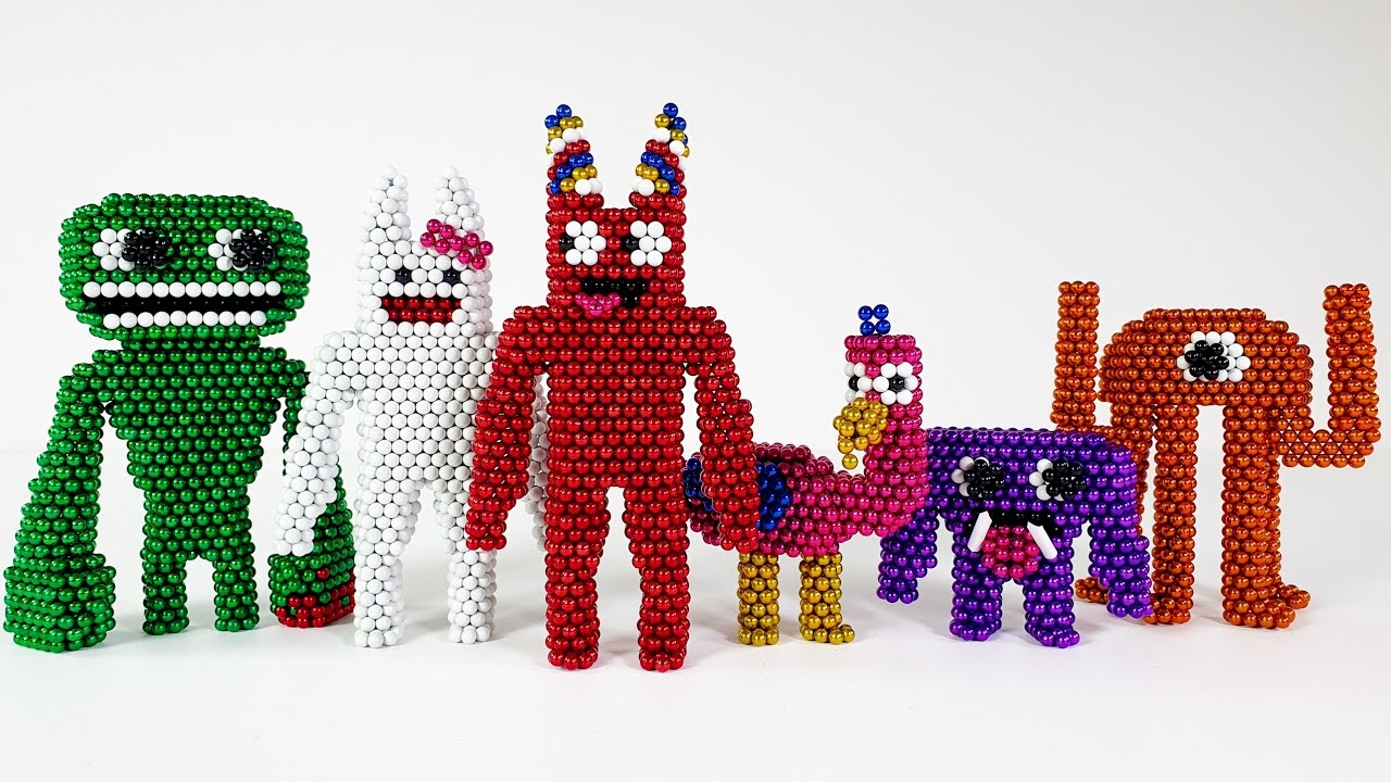 Сад Бан Бана из Магнитных Шариков (Garden Of Ban Ban)